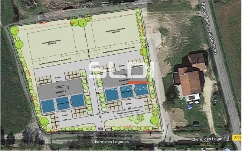 Local d’activités dans Saint-Nizier-le-Désert à louer - Plan d’étage – Image 2 sur 2
