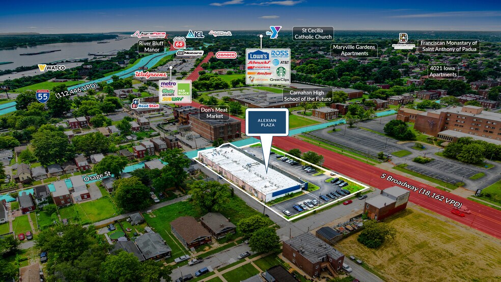 3934-3956 S Broadway, Saint Louis, MO à vendre - Photo de l’immeuble – Image 3 sur 5