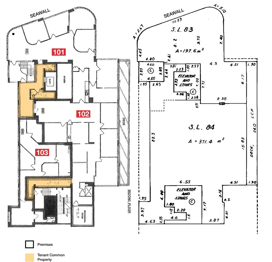 1012 Beach Av, Vancouver, BC V6E 1T7 - Lot 102/103 -  - Plan d’étage - Image 1 of 1