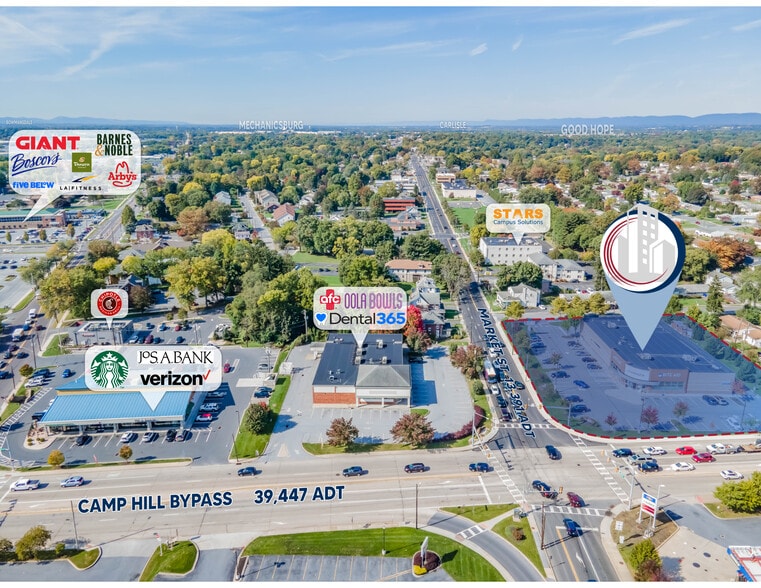 3224 Market St, Camp Hill, PA à louer - Aérien – Image 2 sur 6