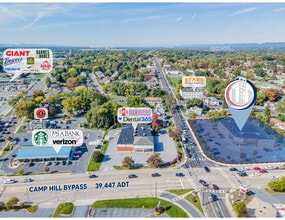 3224 Market St, Camp Hill, PA - VUE AÉRIENNE  vue de carte - Image1