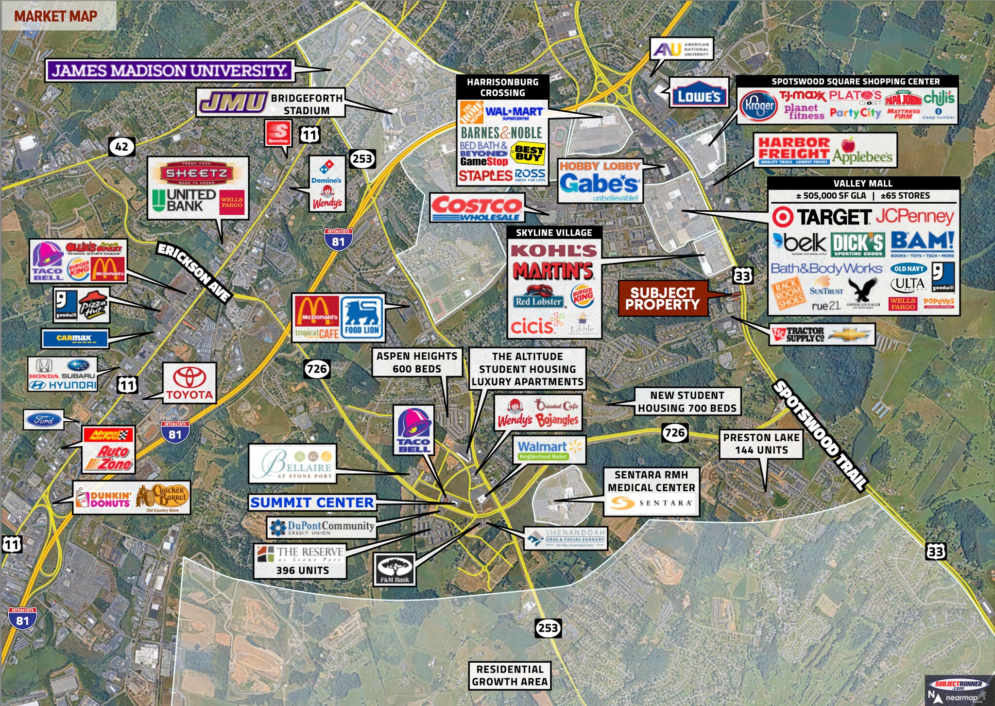 2335 E Market St, Harrisonburg, VA à louer Photo de l’immeuble– Image 1 sur 8