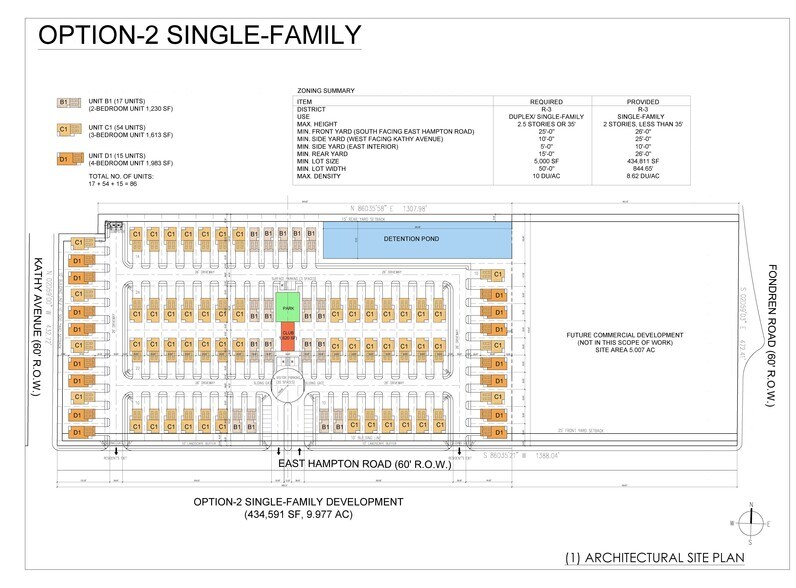 Fondren Rd, Houston, TX à vendre - Plan de site – Image 3 sur 10