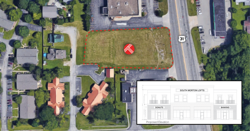 100 South Morton St., Franklin, IN à louer - Photo principale – Image 1 sur 5