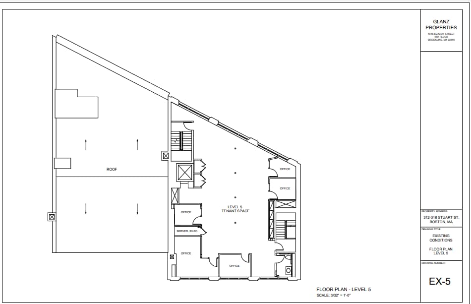 312 Stuart St, Boston, MA à louer Plan d’étage– Image 1 sur 1