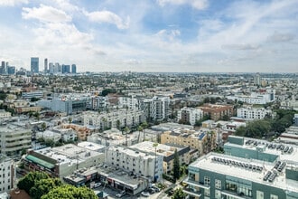 810 S Berendo St, Los Angeles, CA - Vue aérienne vue de carte