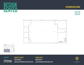 127 W Worthington Ave, Charlotte, NC à louer Plan d’étage– Image 1 sur 1