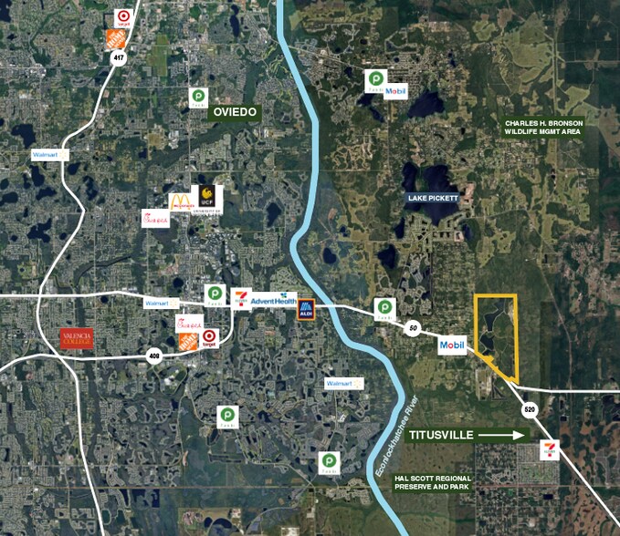 19543 E Colonial Dr, Orlando, FL à vendre - Aérien – Image 1 sur 2