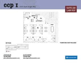 3131 S Vaughn Way, Aurora, CO à louer Plan d’étage– Image 1 sur 2