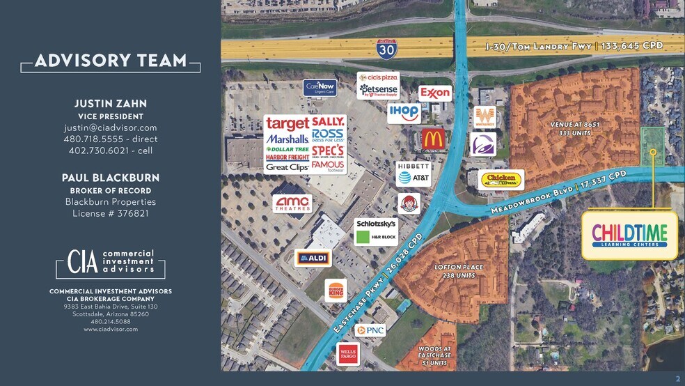 8701 Meadowbrook Blvd, Fort Worth, TX à vendre - Photo de l’immeuble – Image 2 sur 10