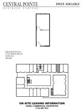 17291 Irvine Blvd, Tustin, CA à louer Plan d’étage– Image 1 sur 1