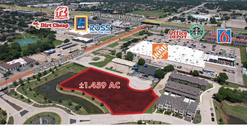 W Euless Blvd, Euless, TX à vendre - Photo de l’immeuble – Image 1 sur 2