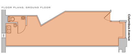 265 Columbus Ave, New York, NY à louer Plan d’étage– Image 2 sur 2