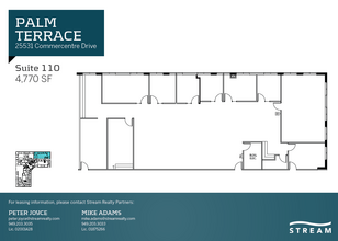 25521 Commercentre Dr, Lake Forest, CA à louer Plan d’étage– Image 1 sur 2