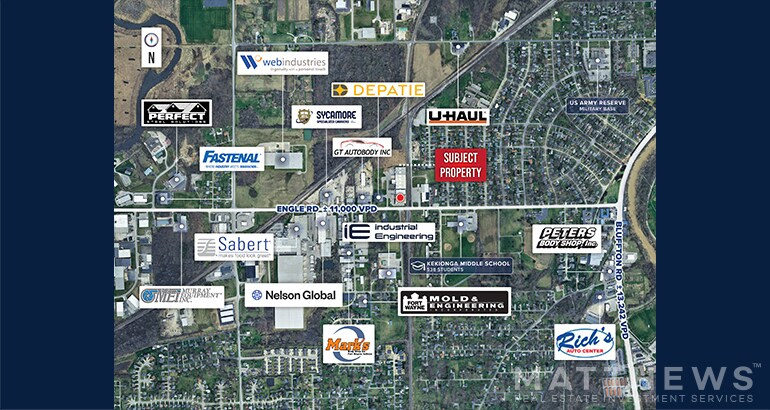 3122 Engle Rd, Fort Wayne, IN à vendre - Photo de l’immeuble – Image 3 sur 3