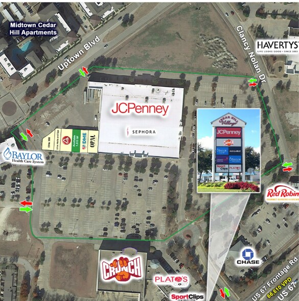 329 N Highway 67, Cedar Hill, TX à louer - Photo de l’immeuble – Image 3 sur 3