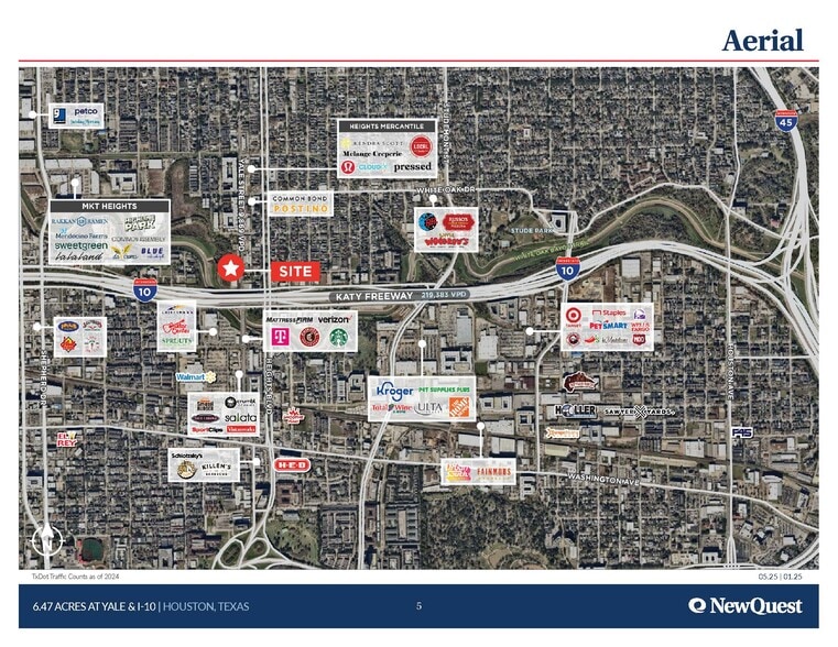 6.47 Acres at Yale & I-10, Houston, TX à vendre - Photo de l’immeuble – Image 3 sur 4