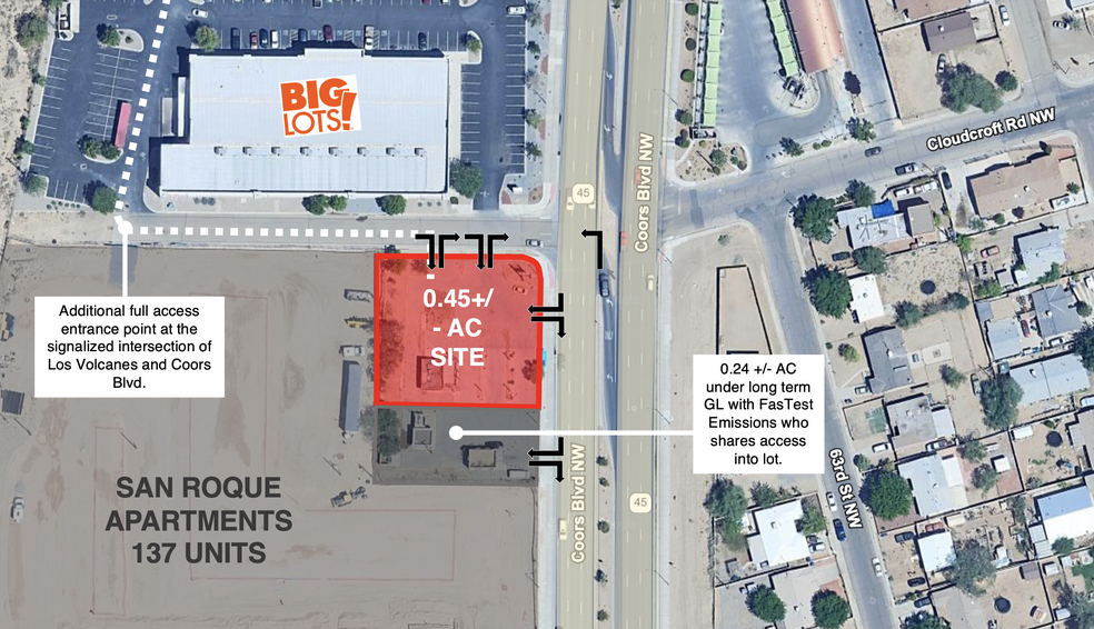 455 Coors Blvd NW, Albuquerque, NM à louer - Photo de l’immeuble – Image 3 sur 8