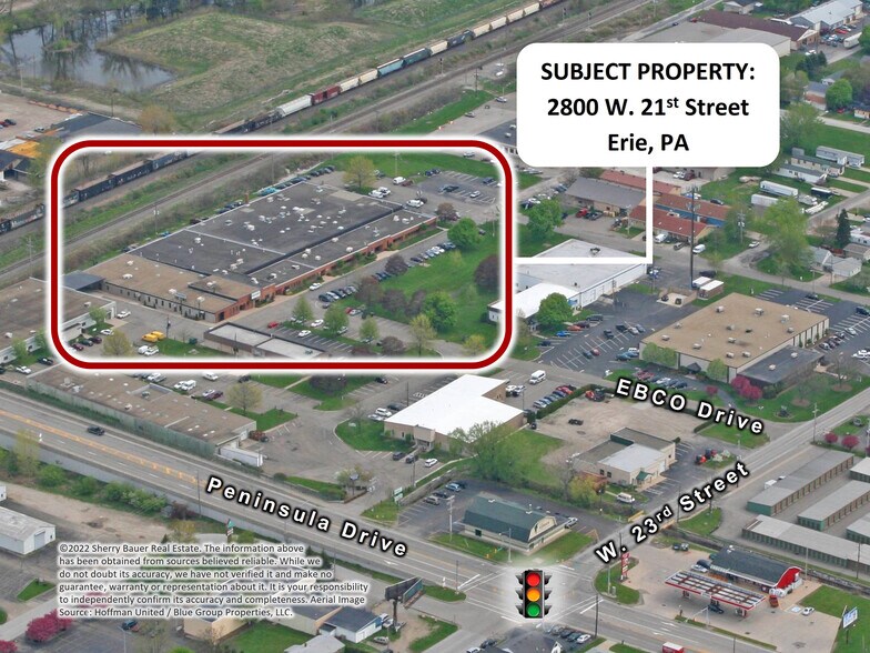 2800-2860 W 21st St, Erie, PA à louer - Aérien – Image 2 sur 12