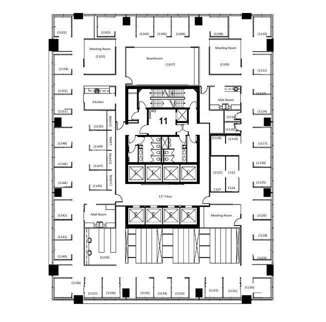 144 4th Ave SW, Calgary, AB à louer Plan d’étage– Image 1 sur 1