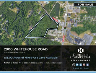 Plus de détails pour 2900 Whitehouse Rd, Colonial Heights, VA - Terrain à vendre