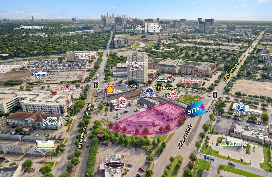 8017 S Main St, Houston, TX à vendre - Photo de l’immeuble – Image 2 sur 4