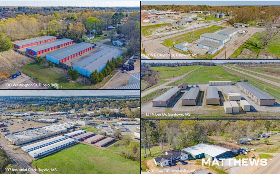 Tupelo, Mississippi Storage Portfolio portefeuille de 1 biens à vendre sur LoopNet.fr - Photo principale – Image 1 sur 2
