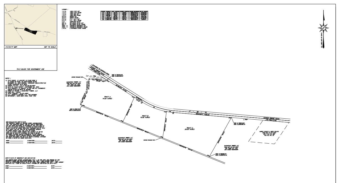 0000 Joyner Swamp Rd, Galivants Ferry, SC à vendre Photo principale– Image 1 sur 5