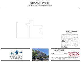 13740 Midway Rd, Farmers Branch, TX à louer Plan de site– Image 1 sur 1