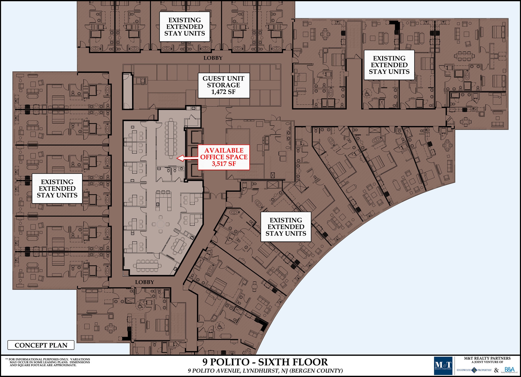 9 Polito Ave, Lyndhurst, NJ à louer Plan d’étage– Image 1 sur 1