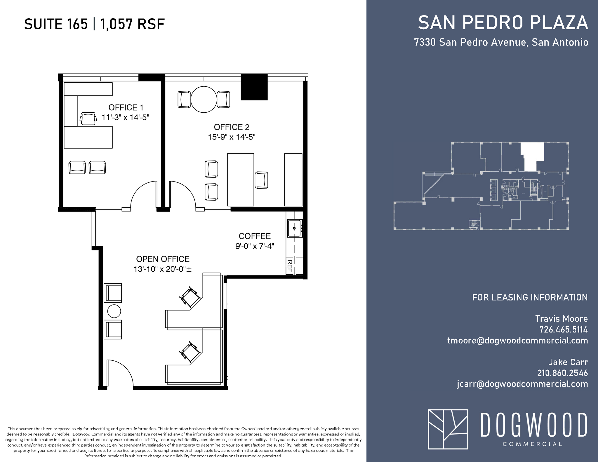 7330 San Pedro Ave, San Antonio, TX à louer Plan d’étage– Image 1 sur 1