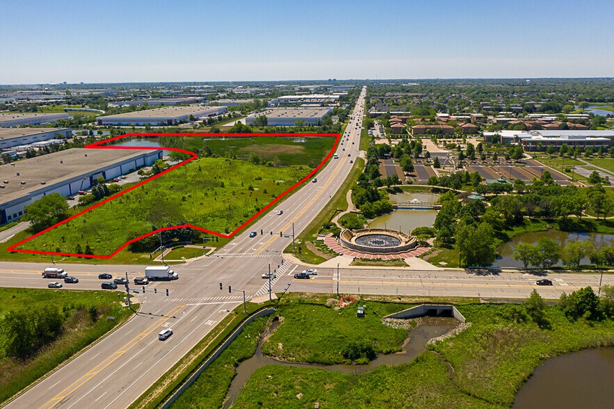 SEC Gary Ave And Lies Rd, Carol Stream, IL à vendre - Aérien – Image 1 sur 32
