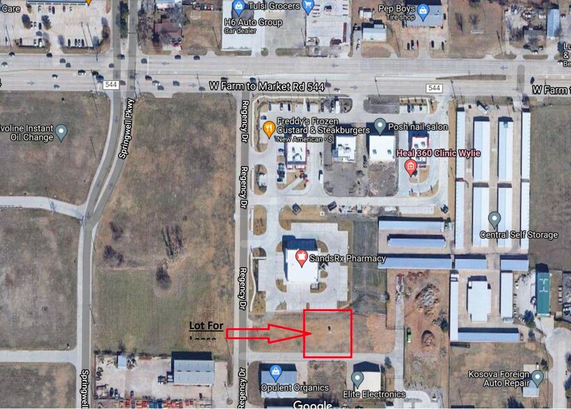 Regency Dr, Wylie, TX à vendre - Photo de l’immeuble – Image 1 sur 1