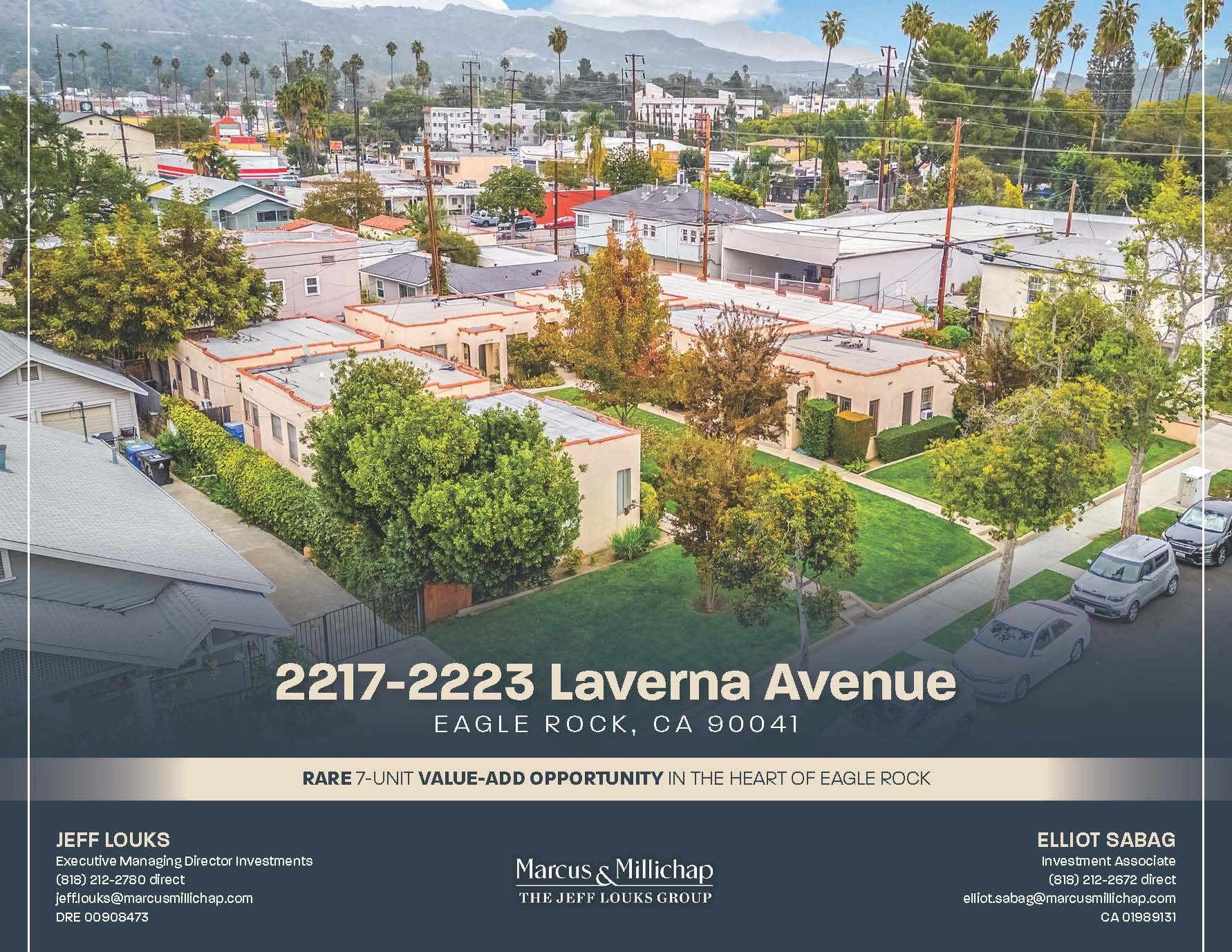 2217-2223 Laverna Ave, Eagle Rock, CA à vendre Photo principale– Image 1 sur 5