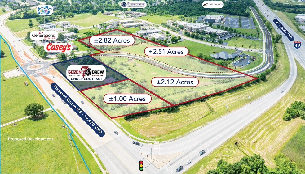 2821 W Pleasant Grove Rd, Rogers, AR à vendre - Photo de l’immeuble – Image 2 sur 7