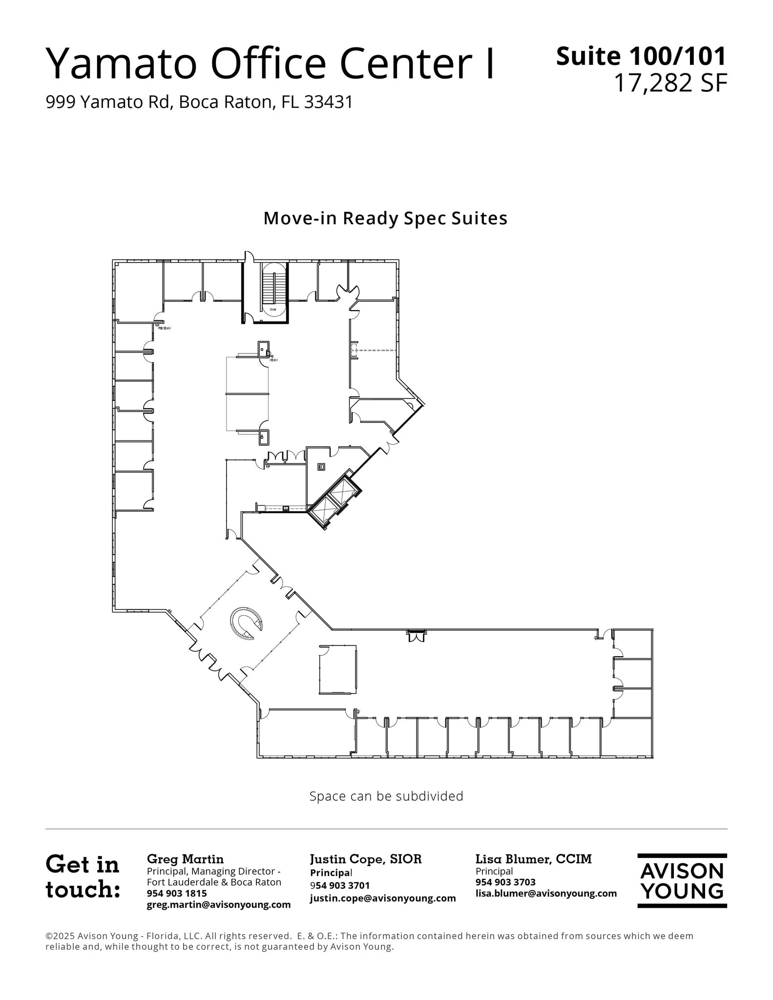 999-1001 W Yamato Rd, Boca Raton, FL à louer Photo intérieure– Image 1 sur 1