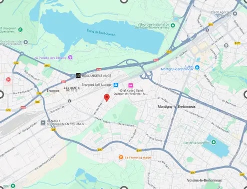 Bureau dans Montigny-le-Bretonneux à vendre - Plan de site – Image 2 sur 2