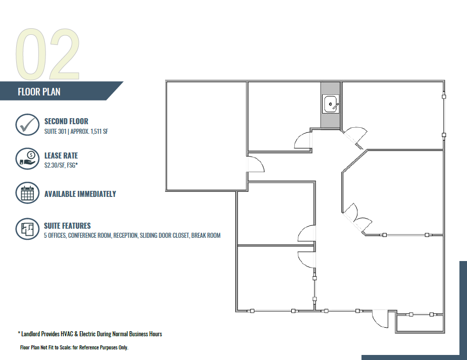 2831 Camino Del Rio S, San Diego, CA à louer Plan d’étage– Image 1 sur 1