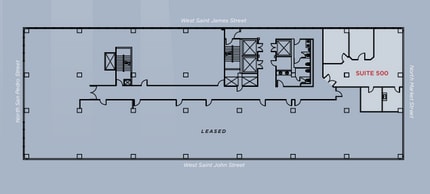 111 W Saint John St, San Jose, CA à louer Plan d’étage– Image 1 sur 1