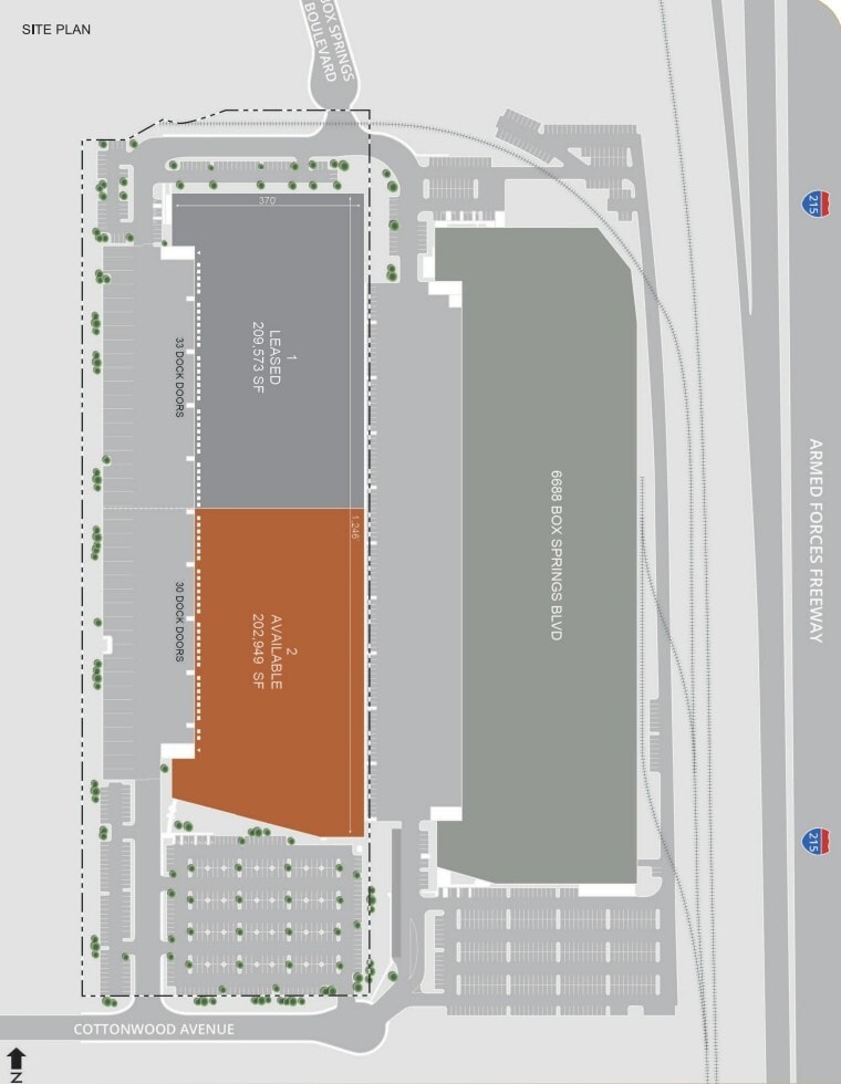 2358 Cottonwood Ave, Riverside, CA à louer Plan de site– Image 1 sur 1
