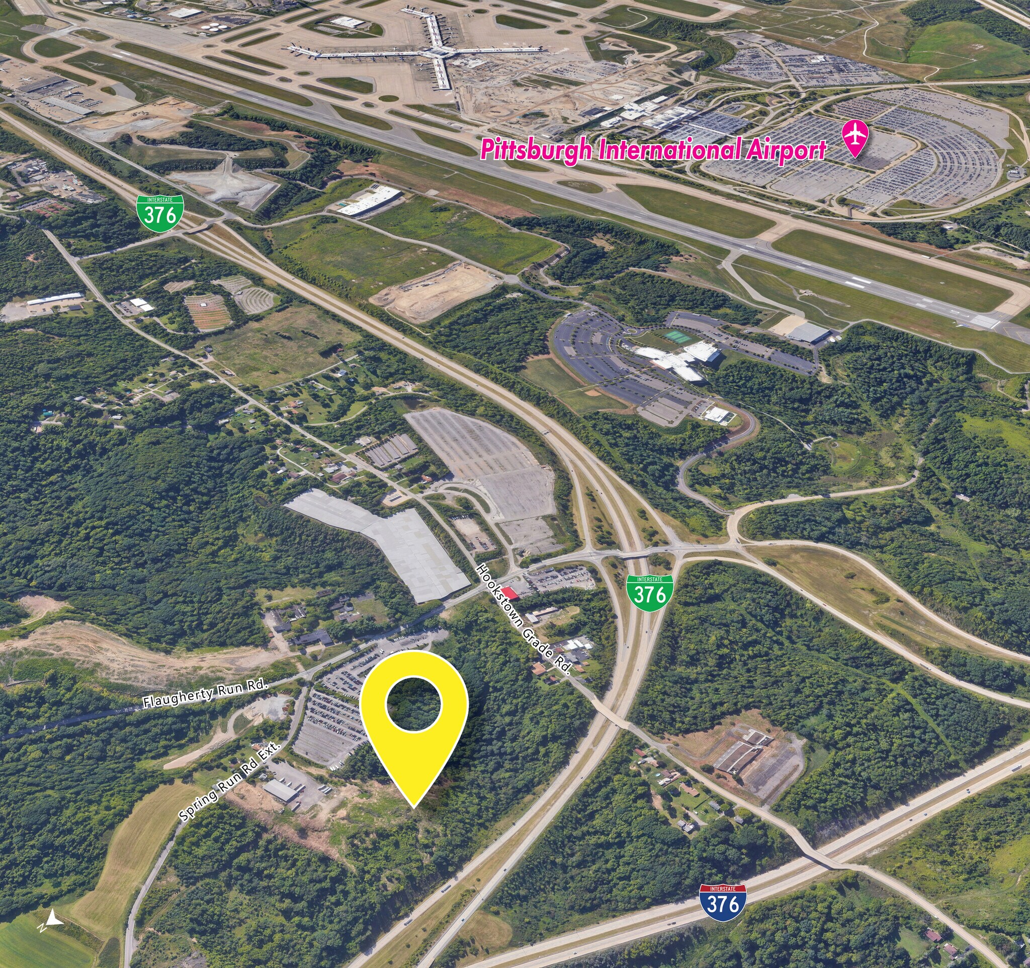 Spring Run Road Extension, Coraopolis, PA à vendre Aérien– Image 1 sur 3