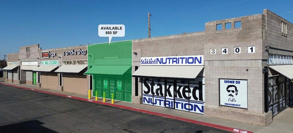 3401 San Mateo Blvd NE, Albuquerque, NM à louer - Photo de l’immeuble – Image 3 sur 8