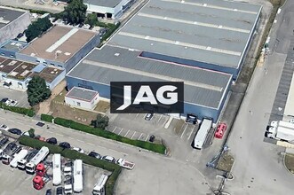 Genas, RHO - Vue aérienne  vue de carte