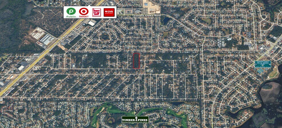 7486 Centerwood Ave, Spring Hill, FL à vendre - Aérien – Image 2 sur 3