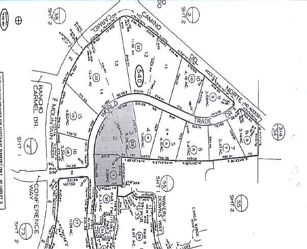 12225 World Trade Dr, San Diego, CA à louer - Plan cadastral – Image 2 sur 5