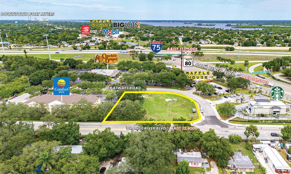 4091 Boatways Rd, Fort Myers, FL à louer - Aérien – Image 3 sur 9