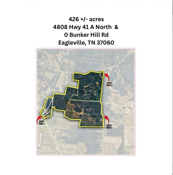 0 Bunker Hill Rd., Eagleville, TN à vendre - Photo de l’immeuble – Image 2 sur 3
