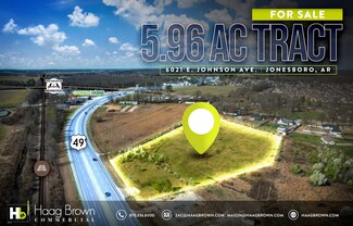 Plus de détails pour 6021 Johnson ave, Jonesboro, AR - Terrain à vendre
