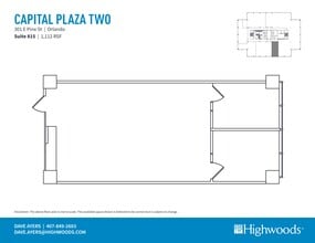 301 E Pine St, Orlando, FL à louer Plan de site– Image 1 sur 1