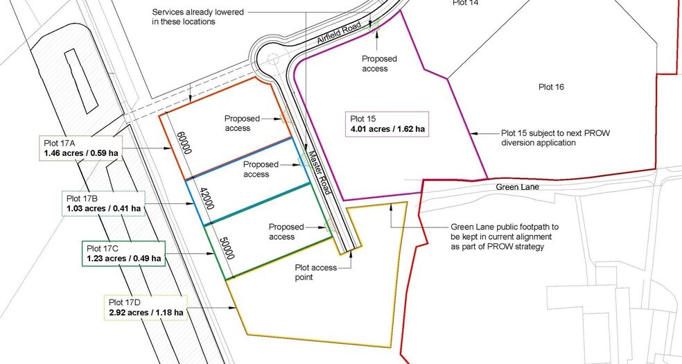 Nantwich Rd, Nantwich à vendre - Plan de site – Image 2 sur 2